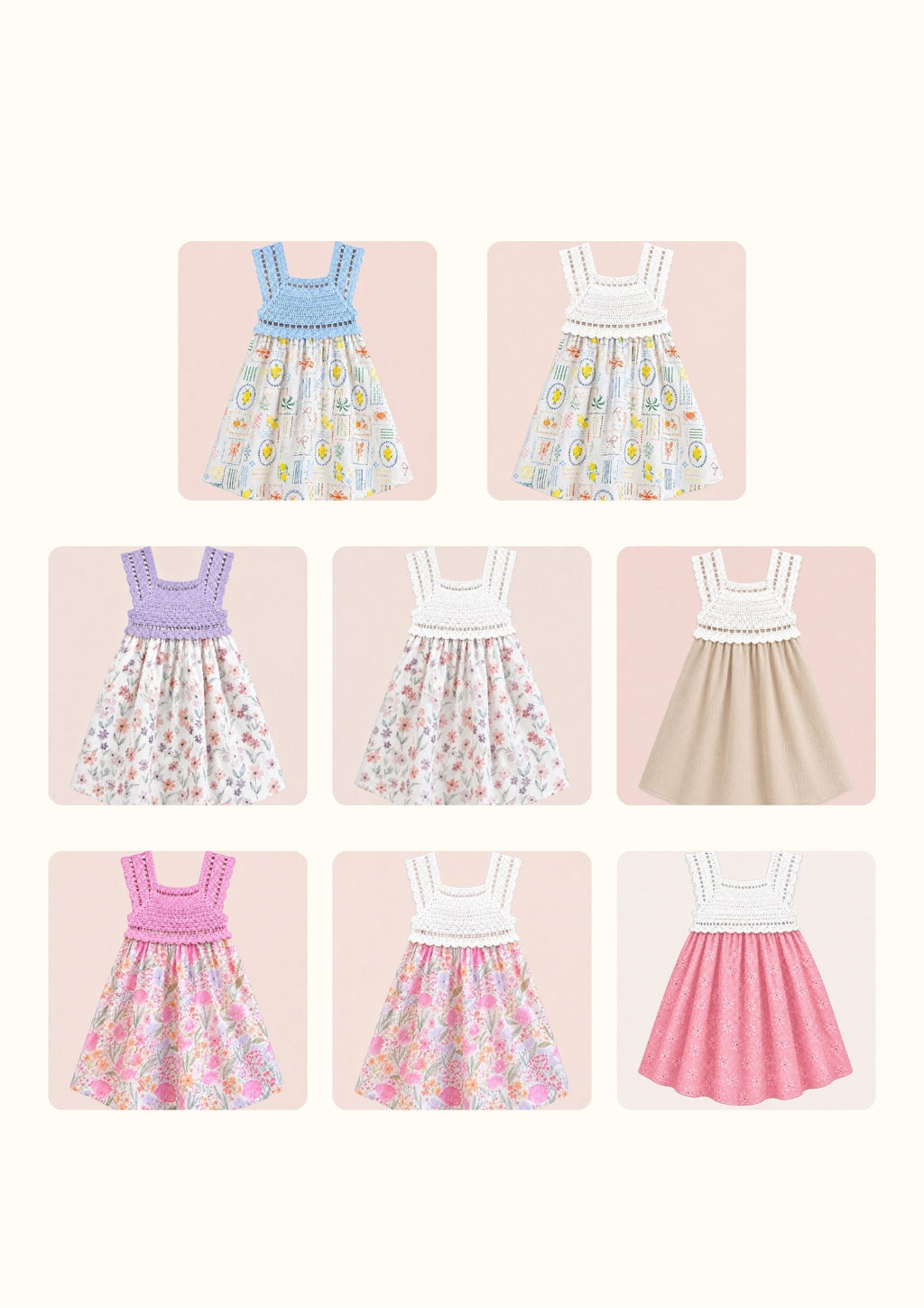 Robe crochet modèle Luna
