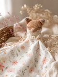 Doudou renard crochet