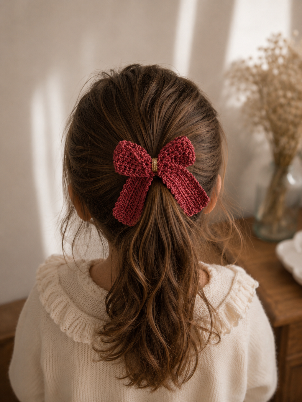 Pince noeud cheveux