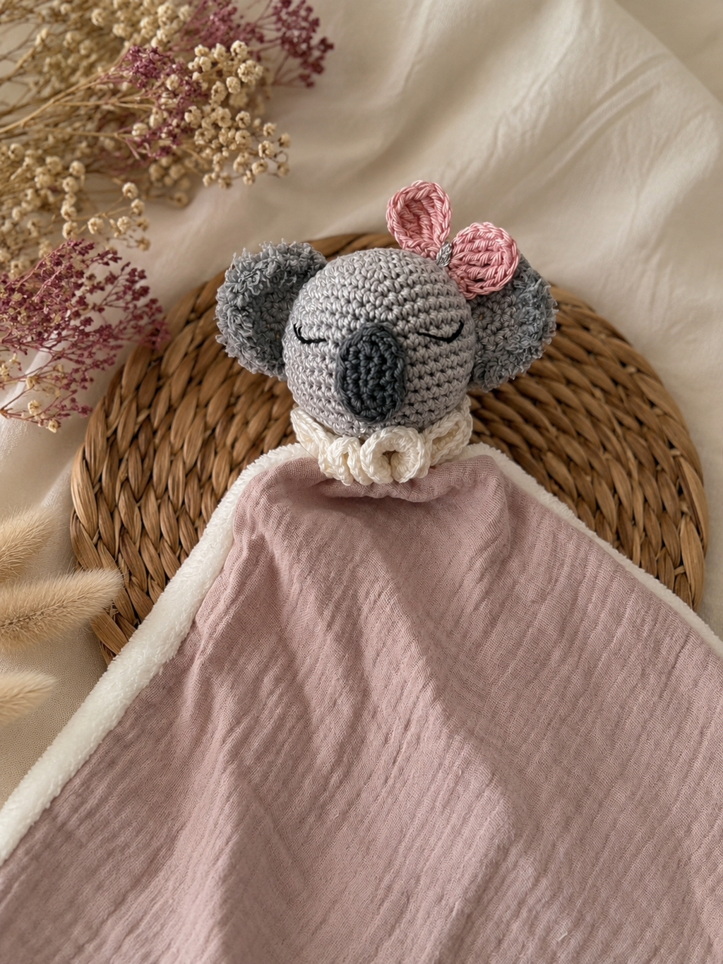 Doudou koala crochet