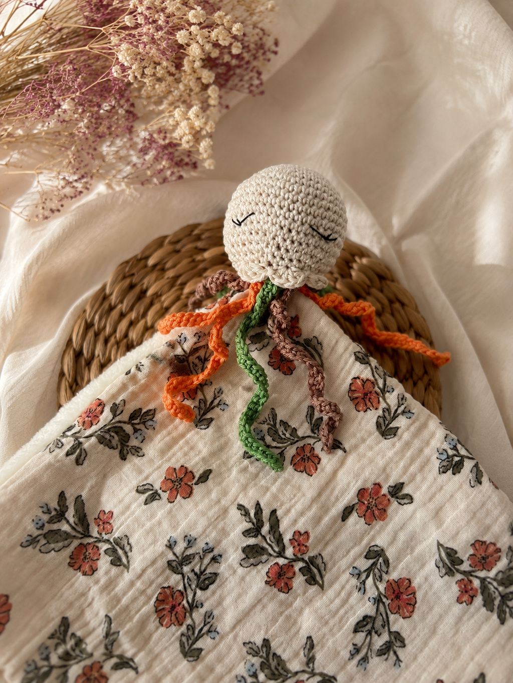 Doudou pieuvre crochet