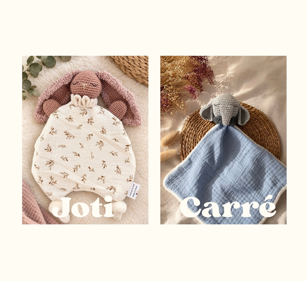 Doudou renard crochet
